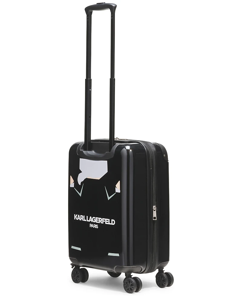 Karl Lagerfeld Paris Karl In A Box Small Upright Suitcase