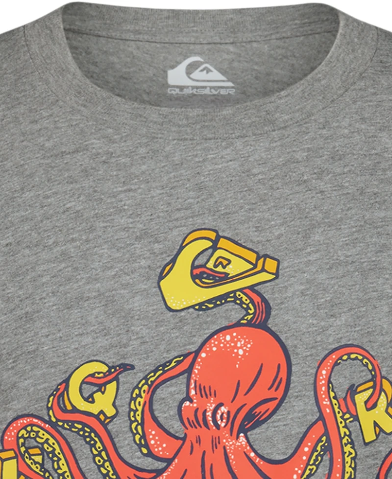 Quiksilver Boys' 8-20 Mr. Octo Printed Short-Sleeve T-Shirt