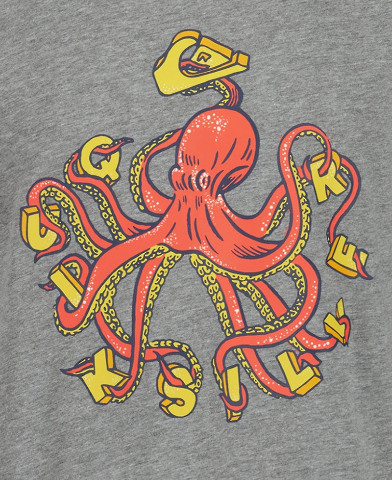 Quiksilver Boys' 8-20 Mr. Octo Printed Short-Sleeve T-Shirt