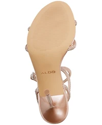 Aldo Women's Manaelden Rhinestone Detail Almond Toe Dress Sandals