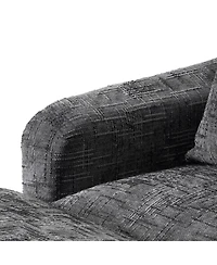 Streamdale Furniture Chenille Sofa Bed, 59.5-Inch Sleeper Sofa, Loveseat