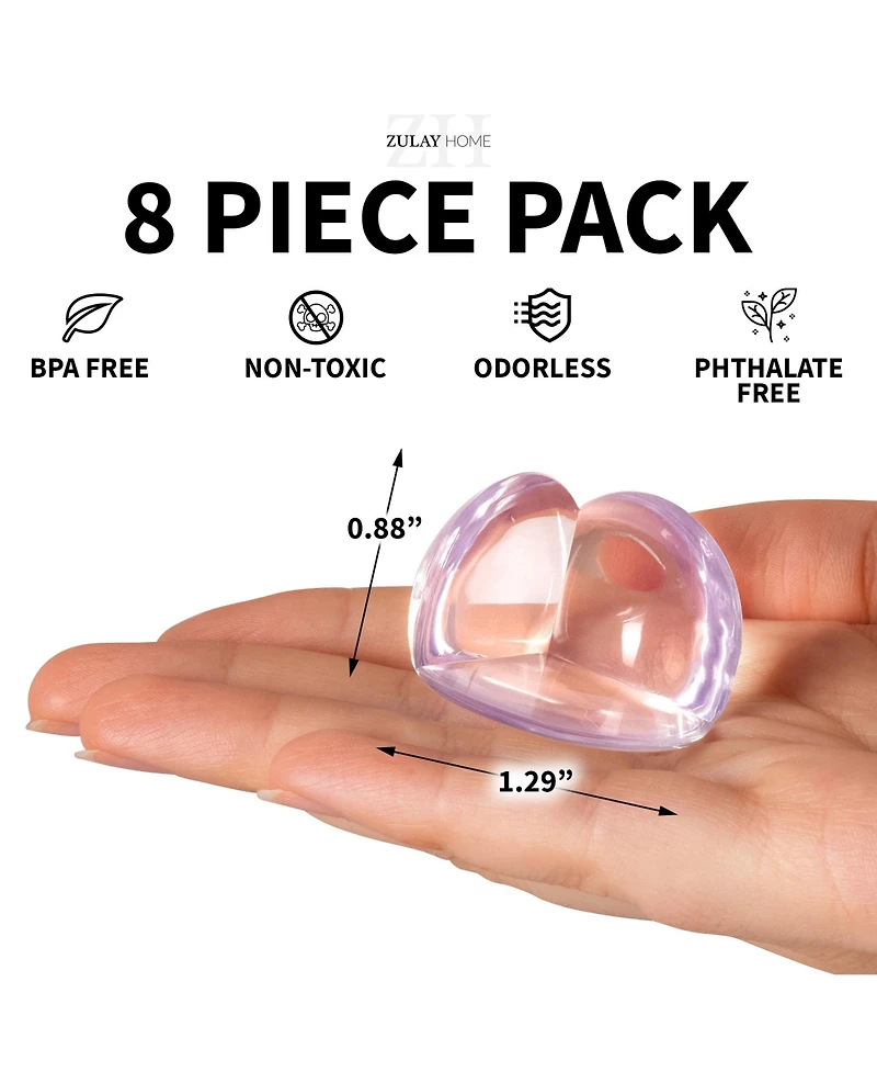Zulay Kitchen Pack Corner Protector Baby Proof Corners and Edges
