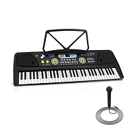Pyle Portable Piano Keyboard & Microphone