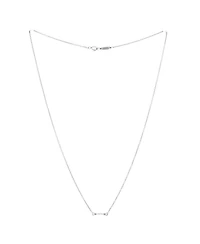 Pre-Owned Tiffany & Co Fleur de Lis Key Bar Pendant Necklace