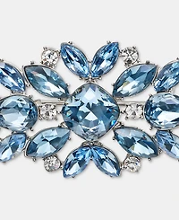 Givenchy Crystal Flower Cluster Pin