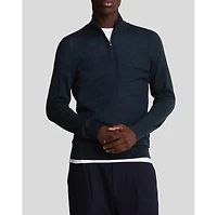 Lyle & Scott Men's Eagle Merino Quarter Zip Sweater