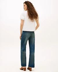 Tommy Hilfiger Broderie V-Neck Short-Sleeve Shirt