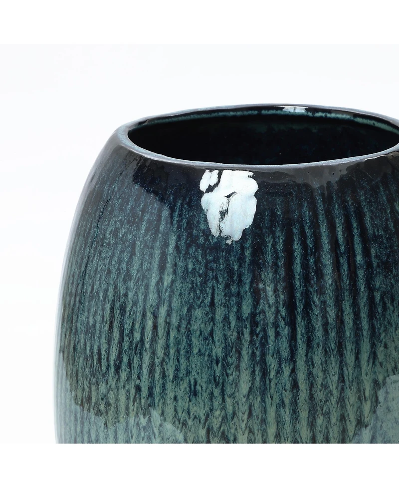 LuxenHome 23-Inch Tall Ceramic Planter