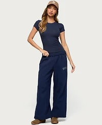 Edikted Women's Adley Fitted T shirt