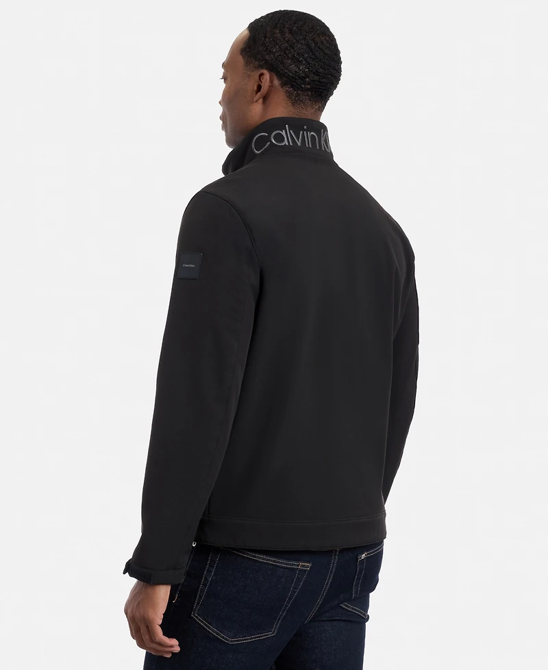 Calvin Klein Men's Water Resistant Softshell Jacket