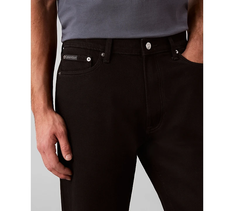 Calvin Klein Men's Straight-Fit Cotton Blend Jeans