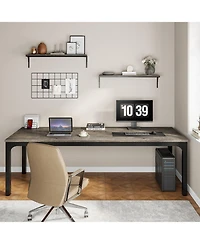 Tribesigns 78.7 Inches Computer Desk, Extra Long for 2 People