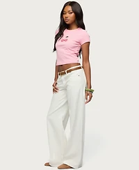 Edikted Women's Cherry Crush T Shirt