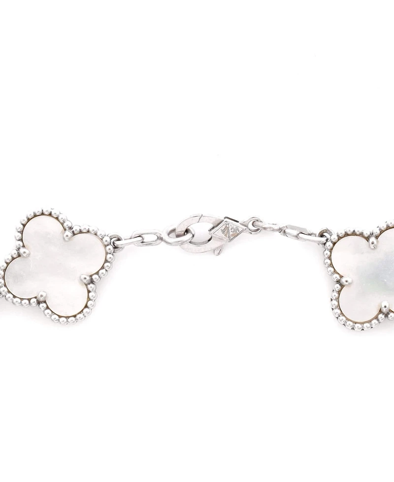Pre-Owned Van Cleef & Arpels Vintage Alhambra 5 Motifs Bracelet