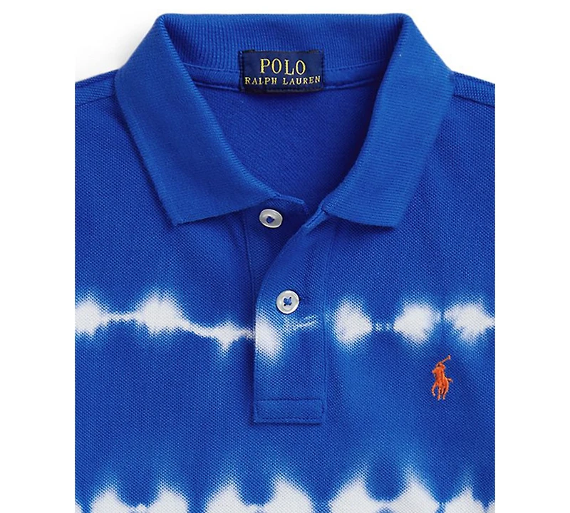 Polo Ralph Lauren Boys 2-7 Tie-Dye Cotton Mesh Shirt