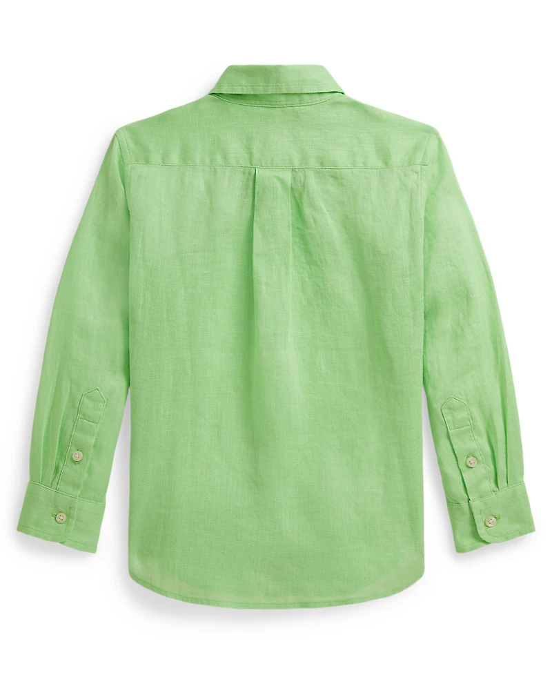 Polo Ralph Lauren Boys 2-7 Linen Shirt
