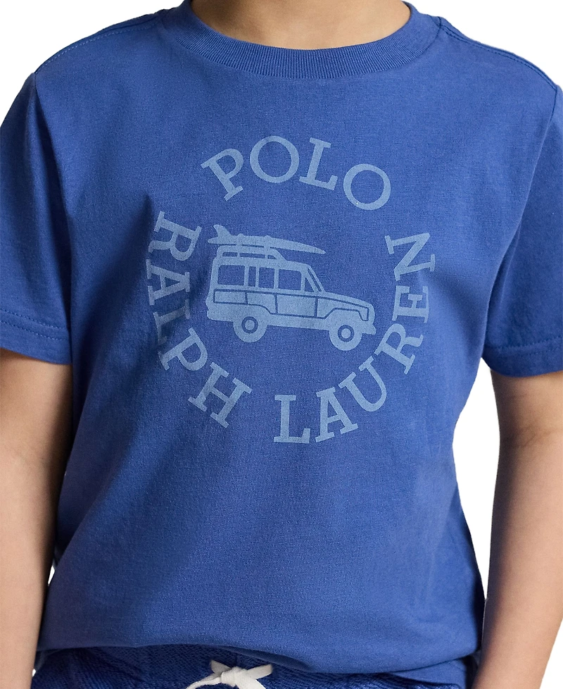 Polo Ralph Lauren Boys 2-7 Logo Cotton Jersey Tee