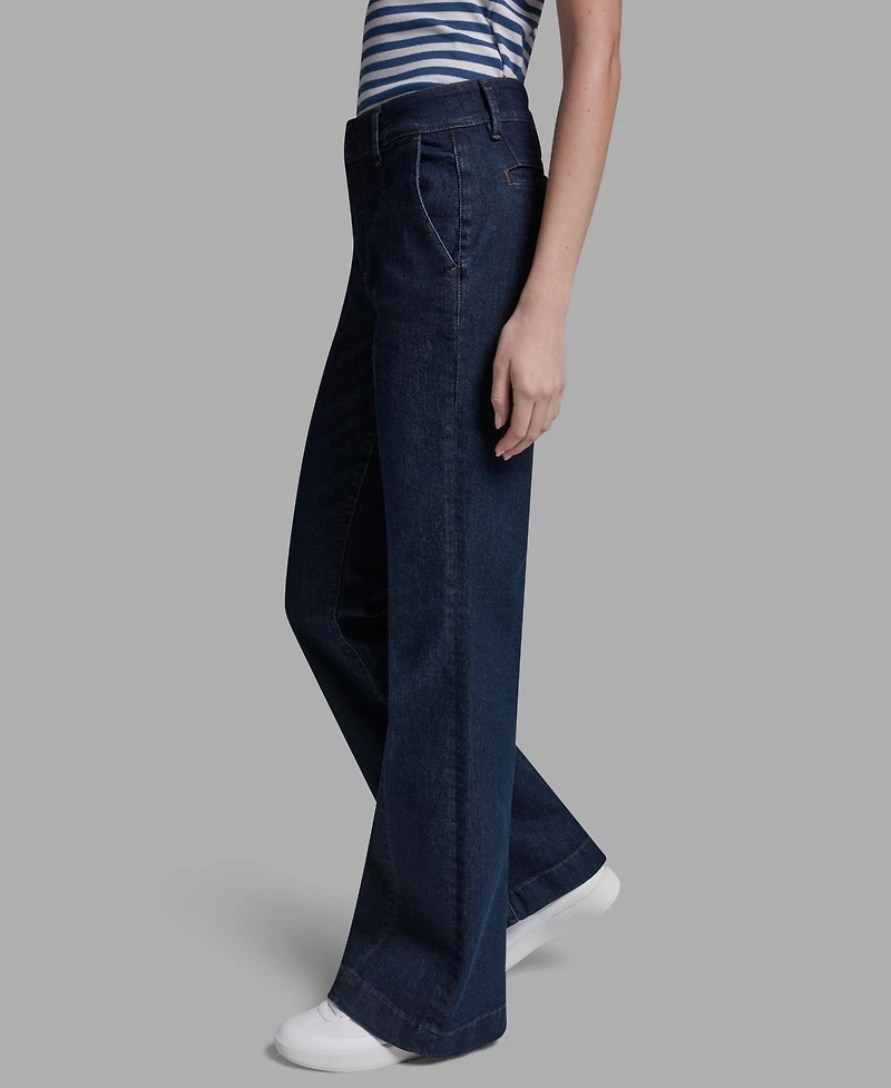 Bcbg Women's Mid-Rise Flared Jeans