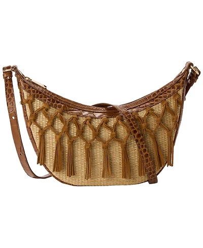 Brahmin Percy Venture Crescent Medium Crossbody Bag