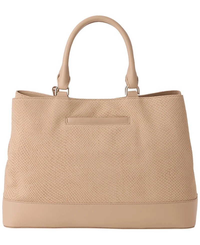 Brahmin Denise Dawnlight Carryall Extra-Large Leather Tote Bag