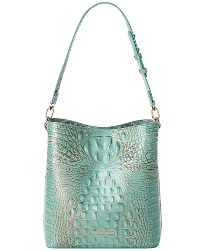 Brahmin Celina Medium Leather Bucket Bag