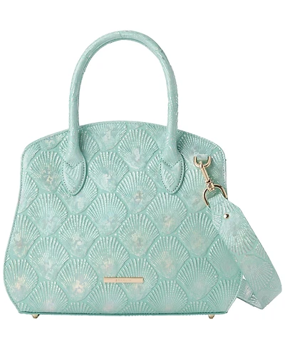 Brahmin Rosetta Tides Magnetic Medium Satchel Bag