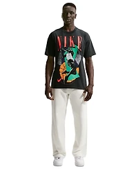 Nike Men's Basketball Ribbed Collar Graphic T-Shirt