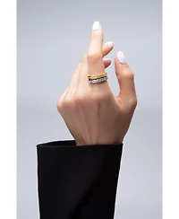 Sophie Molten Eternity Stackable Ring