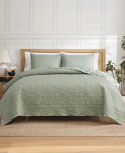 Jessica Simpson Fiona Reversible 3-Pc. Quilt Set, King