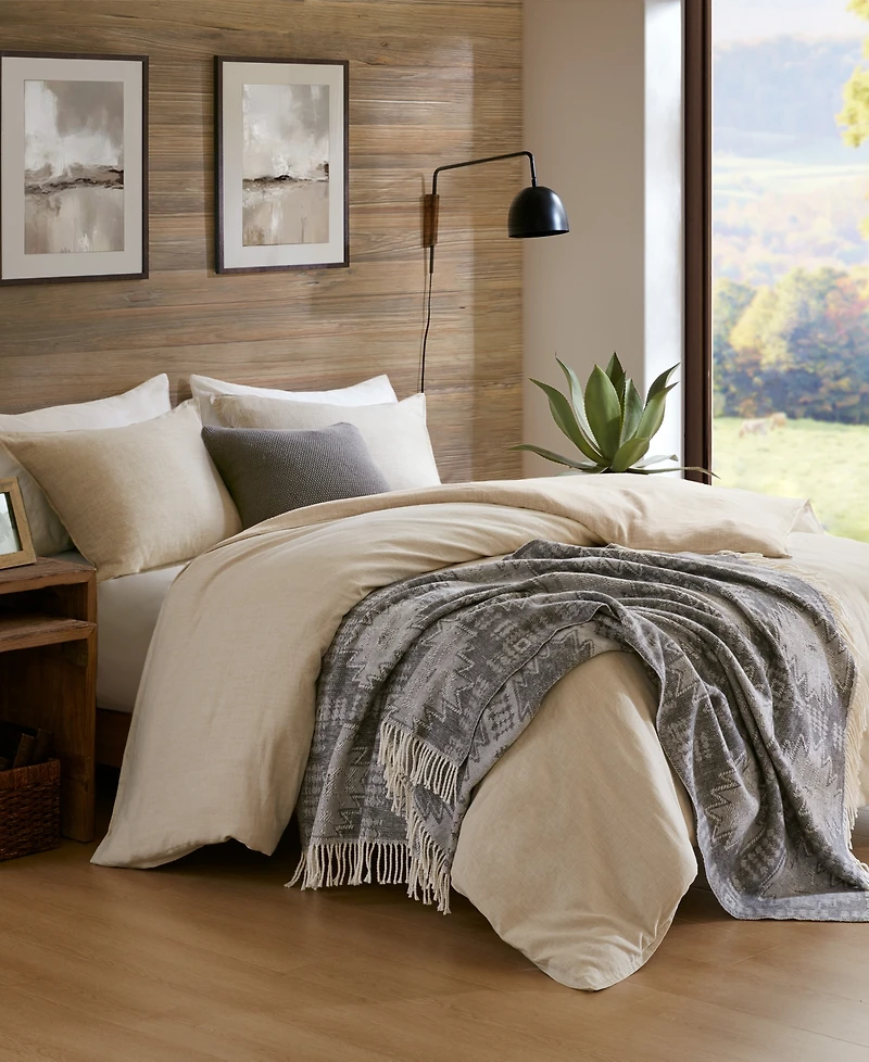 Woolrich Alberta Cotton Blend Breathable Throw, 50" x 60"