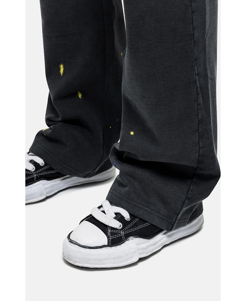 Good For Nothing Men's Nevada Black Paint Baggy Jogger