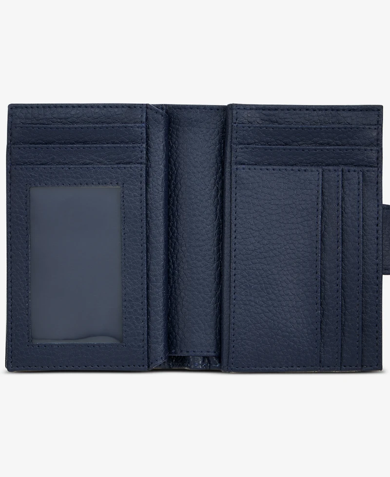 Giani Bernini Softy Leather Framed Colorblock Wallet, Created for Macy's