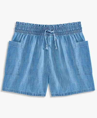 Epic Threads Big Girls' 5-20 Cotton Chambray Shorts, Macy's Exclusive
