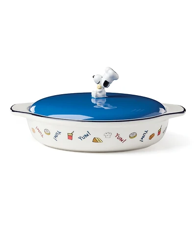 Lenox Chef Snoopy 40 oz. Covered Casserole Dish with Lid