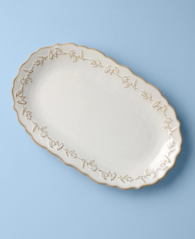 Lenox Homespun Hors D'Oeuvre Tray