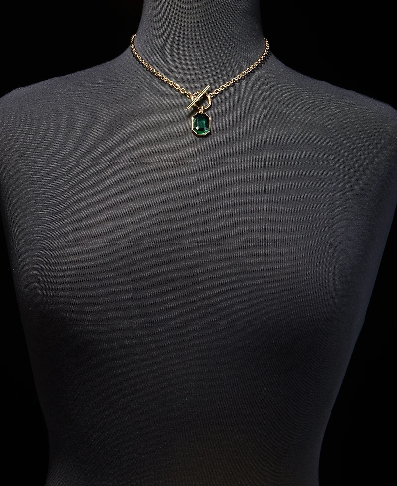 Lauren Ralph Stone 16" Pendant Necklace