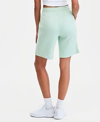 Id Ideology Women's Cotton-Blend Pull-On Bermuda Shorts, Exclusively at Macy's