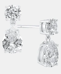 Lauren Ralph Lauren Cubic Zirconia Drop Earrings