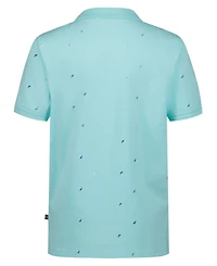 Nautica Boys' 8-20 J-Class Print Polo Shirt