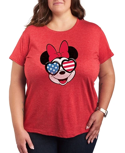Hybrid Apparel Plus Disney Minnie Short-Sleeve Graphic T-Shirt