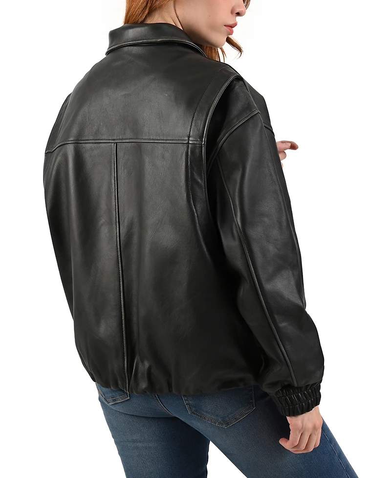 Frye Women's Women s Lamb leather Jacket