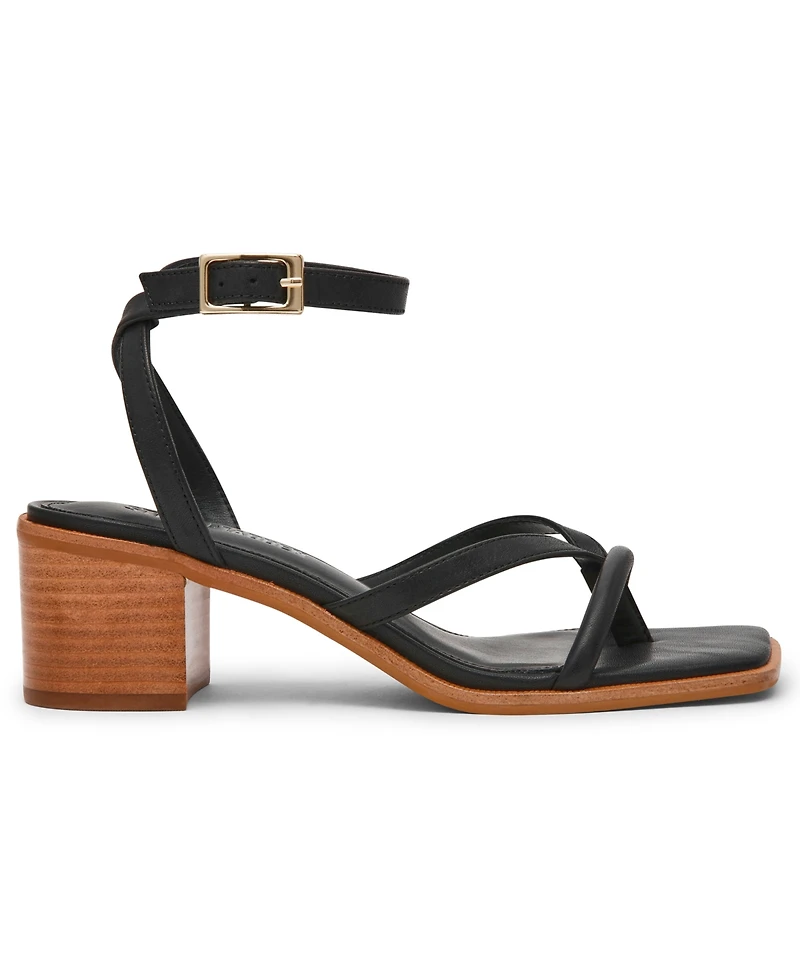 Steve Madden Women's Tilly Strappy Square Toe Sandals