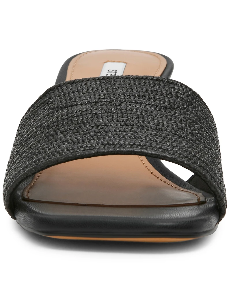 Steve Madden Women's Frolic Bell-Heel Slip-On Sandals