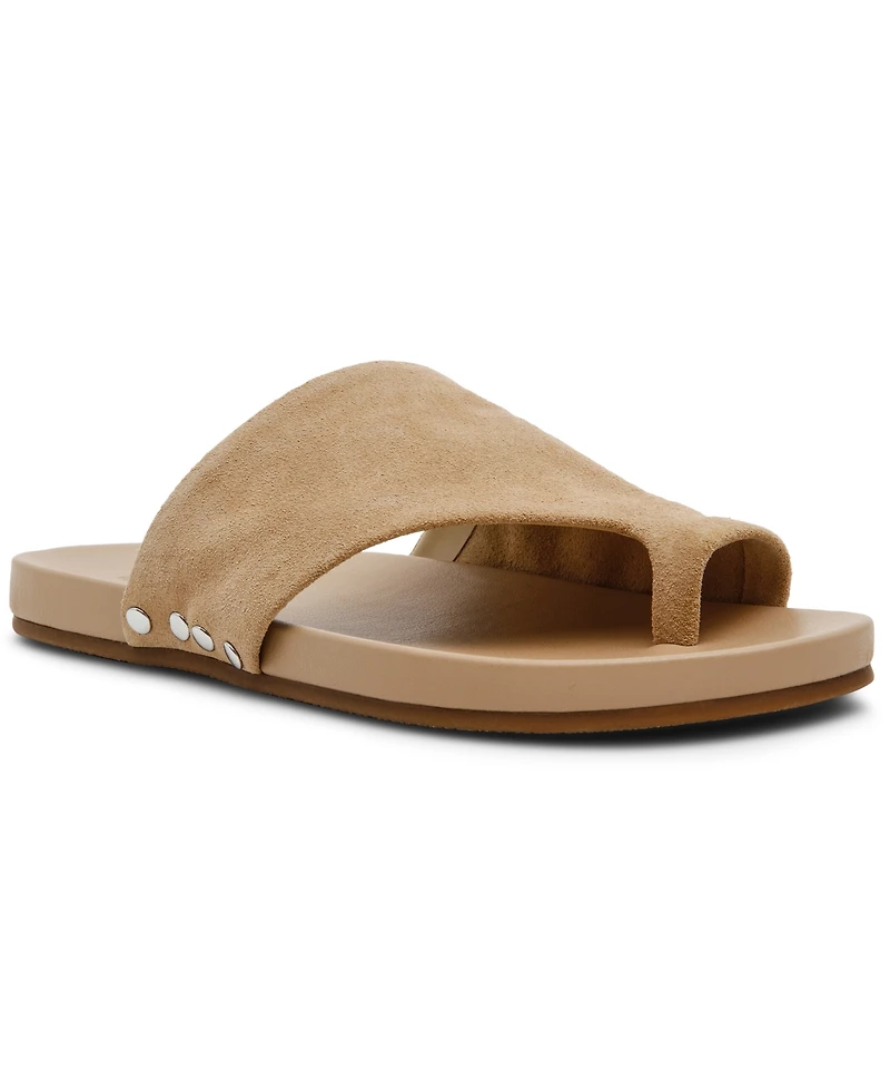 Steve Madden Women's Kessey Hooded Toe-Ring Slip-On Sandals