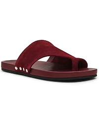Steve Madden Women's Kessey Hooded Toe-Ring Slip-On Sandals