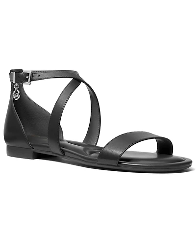 Michael Kors Women's Alexa Flex Buckle Flat Sandals