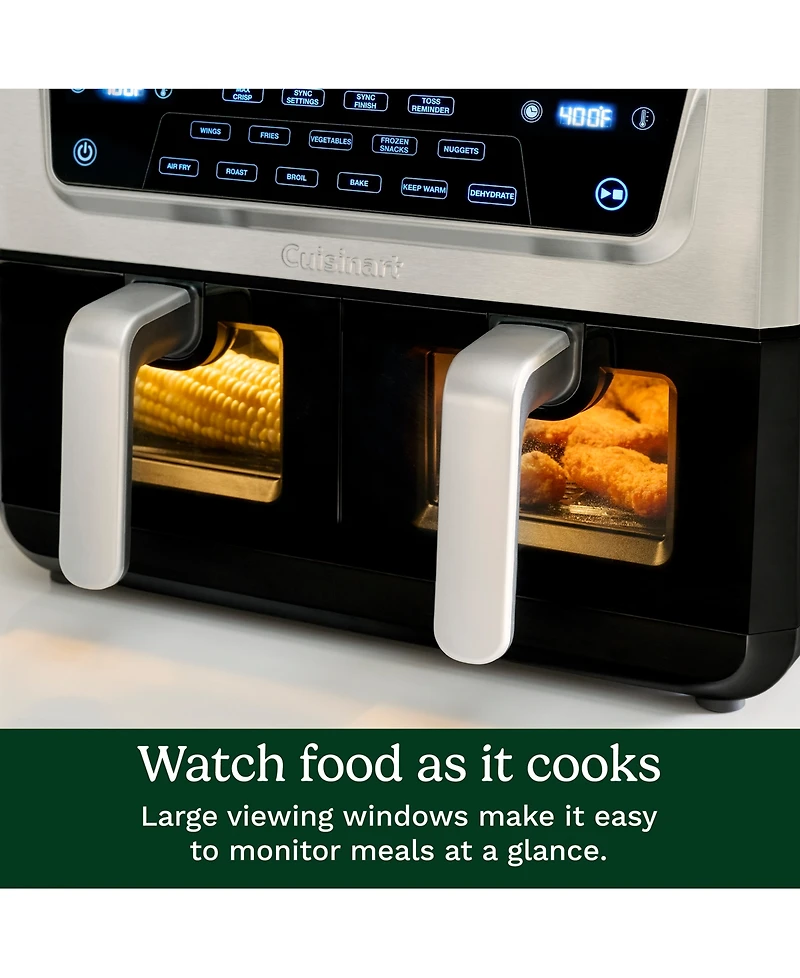 Cuisinart 11-Quart Dual Zone Basket Air Fryer