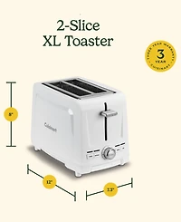 Cuisinart 2-Slice Xl Slot Toaster