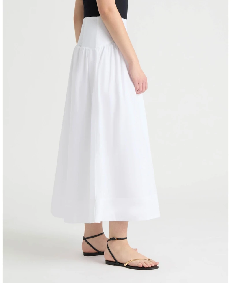 Nvlt Women's Maxi Skirt With Yoke