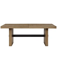 Macai 42" Wood Rectangular Dining Table